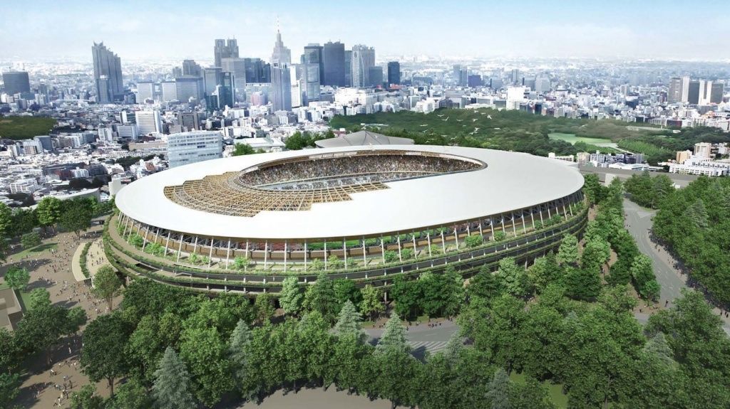 Национальный Олимпийский стадион в Токио от Kengo Kuma & Associates — pr-flat.ru