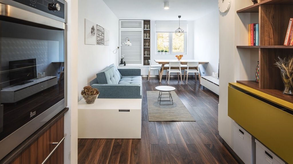 Квартира-студия: как правильно использовать небольшое пространство. Какие дизайн-проекты делают в квартирах-студиях в 2018 году — PR-FLAT.RU