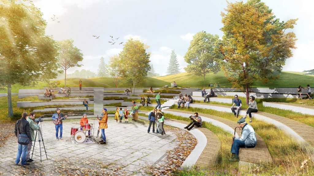 В Академическом районе благоустроят зеленый Преображенский парк- сквер и набережную — PR-FLAT.RU