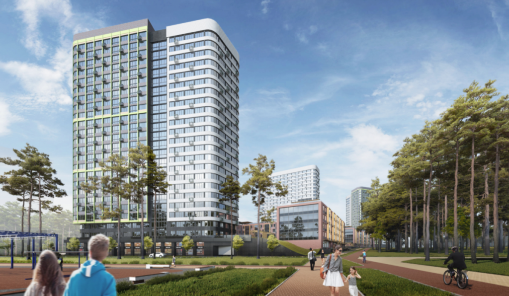 Жилой комплекс от застройщика «Атомстройкомплекс» на Химмаше будет состоять из домов высотой от 5 до 25 этажей — pr-flat.ru