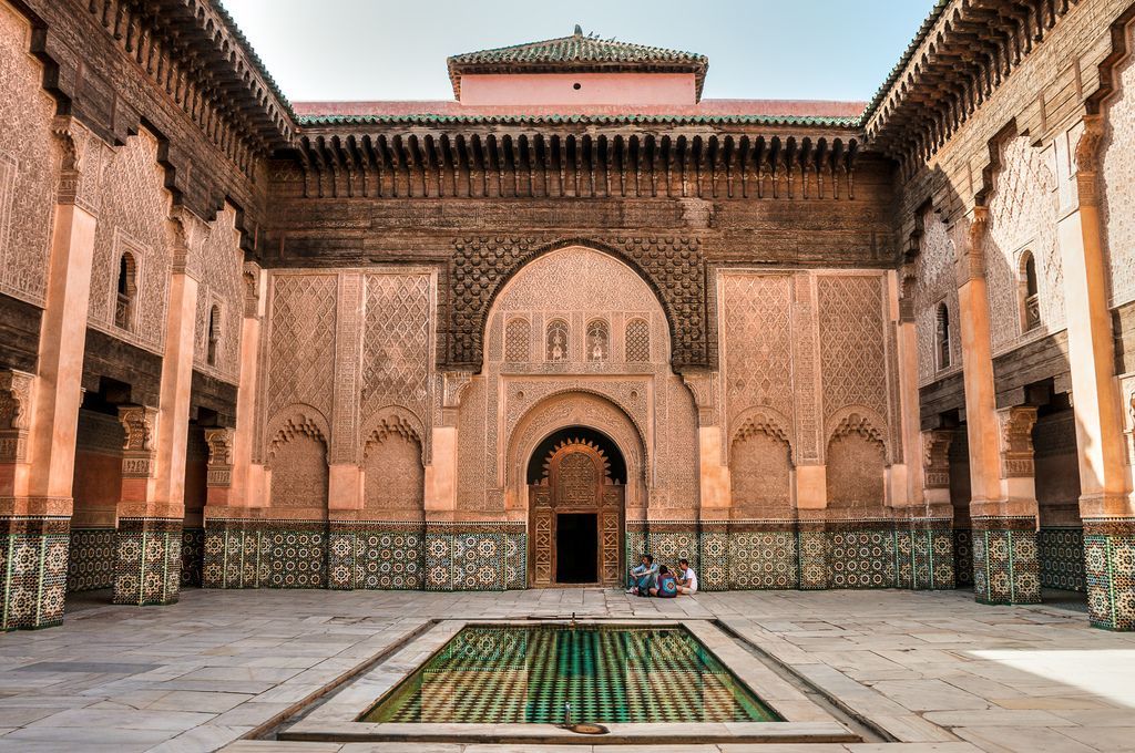 Внутренний двор здания в Марокко — PR-FLAT.RU