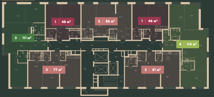 В «Парке Столиц» можно выбрать квартиру среди большого количества планировок и с разным видом отделки — pr-flat.ru