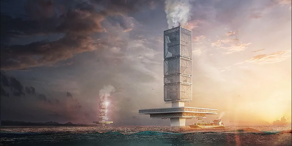 Архитекторы разработали проект плавучего небоскреба, который будет очищать морскую воду — pr-flat.ru
