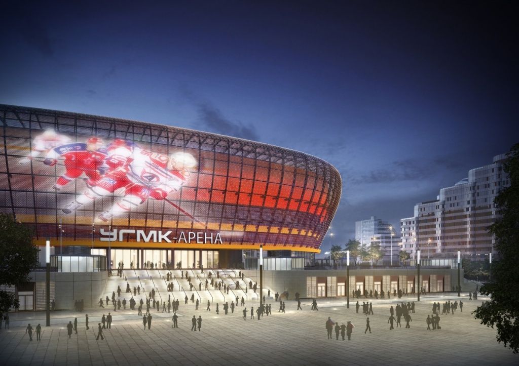 Строительство Ледовой арены в Екатеринбурге планируют завершить к 2022 году — pr-flat.ru