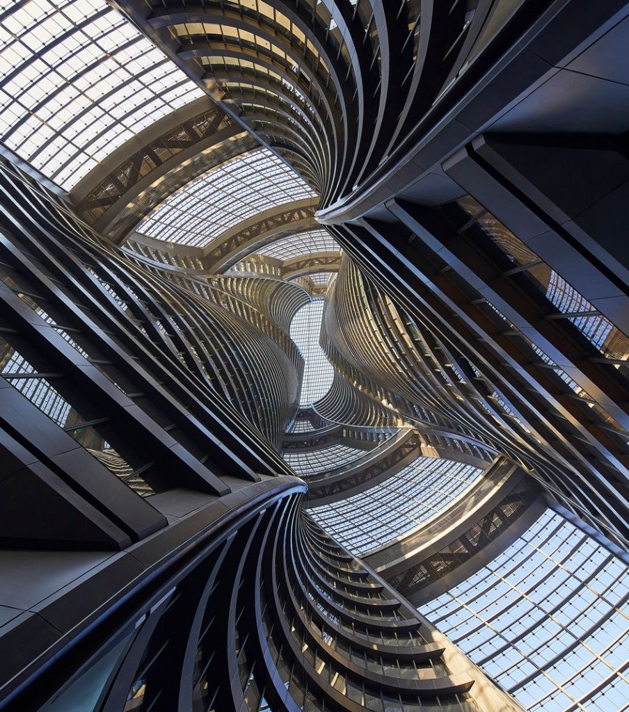 Высота атриума в Leeza Soho – 194 метра — pr-flat.ru