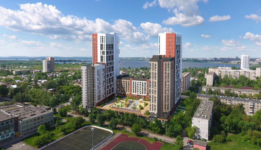 ЖК «Русь» от ГК ТЭН строится недалеко от Верх-Исетского водохранилища — pr-flat.ru