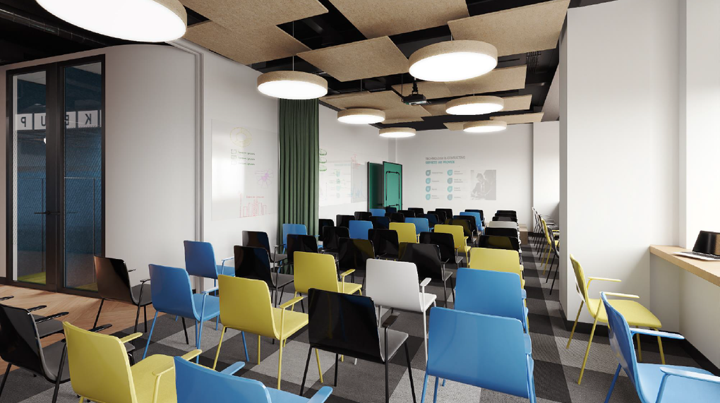 Конференц-зал в новом коворкинге — pr-flat.ru