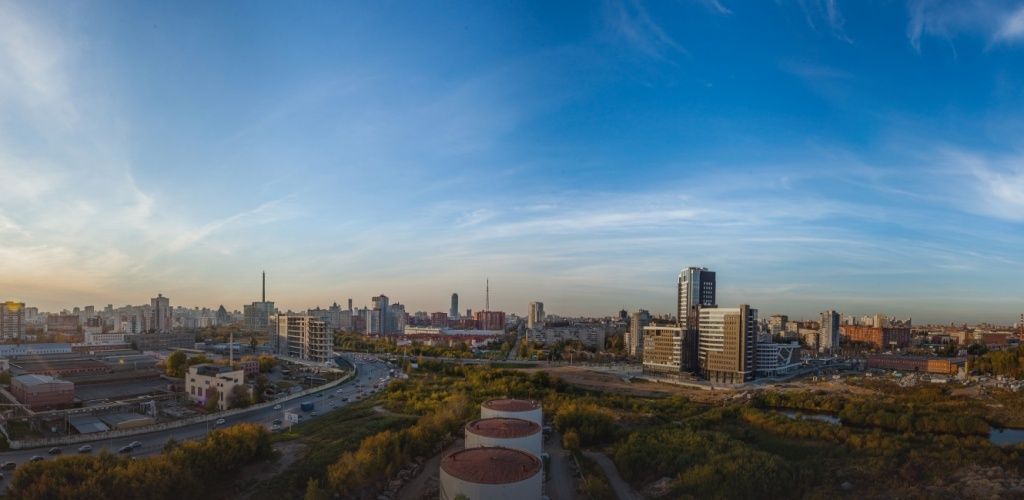 Вид на город и парк — pr-flat.ru