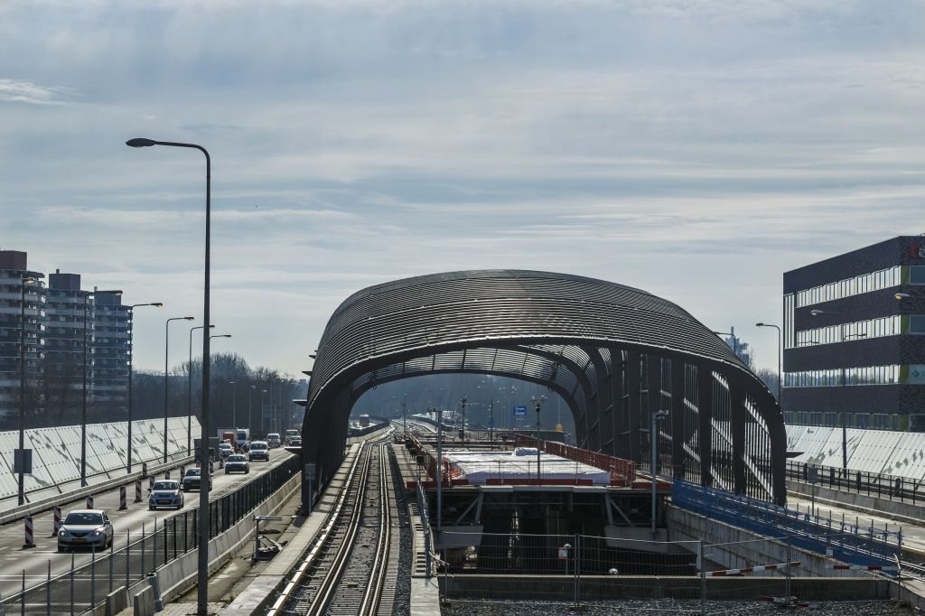 «Лучший проект Амстердама» победила станция метро North South Line от Benthem Crouwel Architects — PR-FLAT.RU