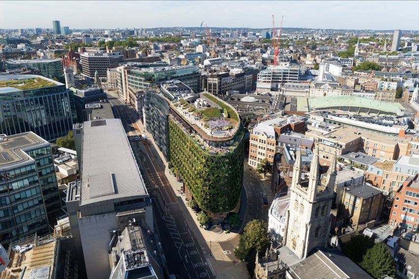 Дом с 400 000 зеленых насаждений на фасаде построят в Лондоне — pr-flat.ru