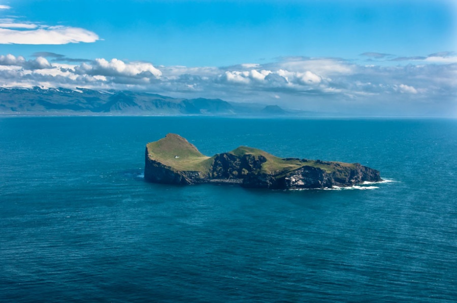 Дом на острове Эллида/Исландия