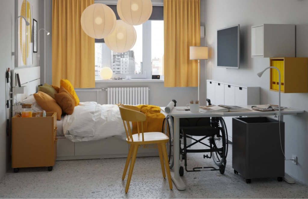 Дизайн интерьера квартиры в стиле Икеа фото цены проекты Москва | СтройДом