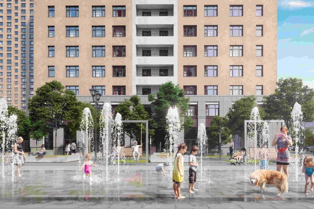 Сухой фонтан на Центральной площади — pr-flat.ru