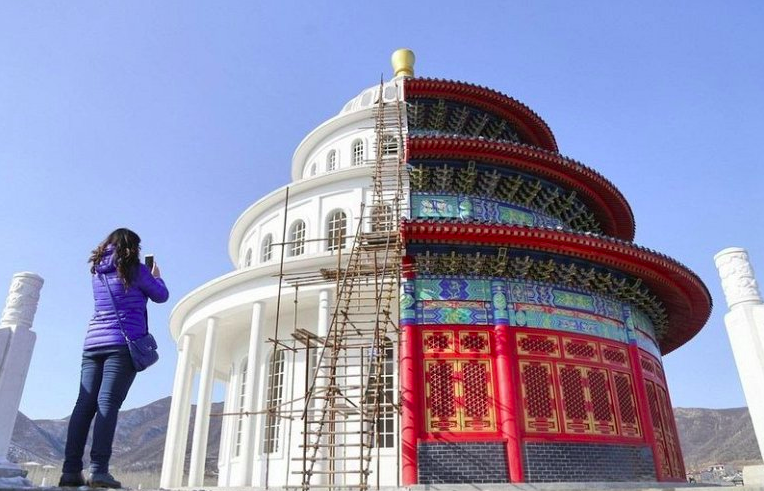 Запад и Восток: в Китае построили уникальное здание-гибрид 2018 — PR-FLAT.RU