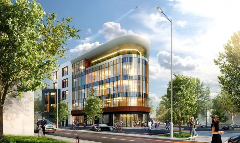 Офисный центр в Екатеринбурге на перекрестке улиц Гагарина и Библиотечной — pr-flat.ru