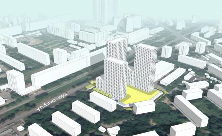 Во Втузгородке построят небоскрёб — pr-flat.ru 