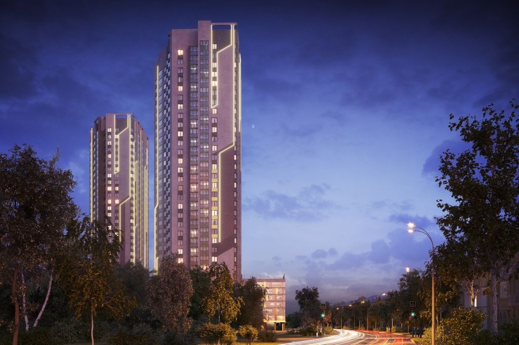 ЖК iTower - это два 32-этажных дома и 7-этажный наземный паркинг — pr-flat.ru