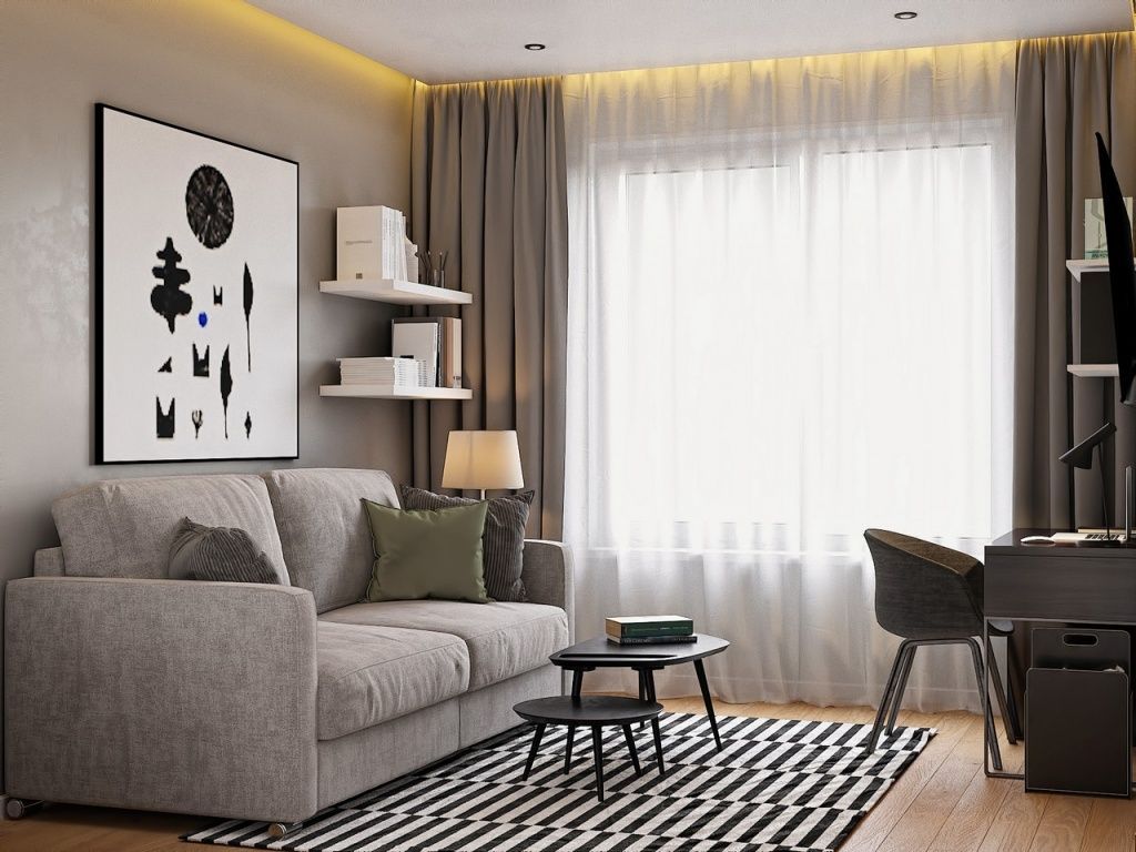 Дизайн однокомнатной квартиры в iTower — pr-flat.ru