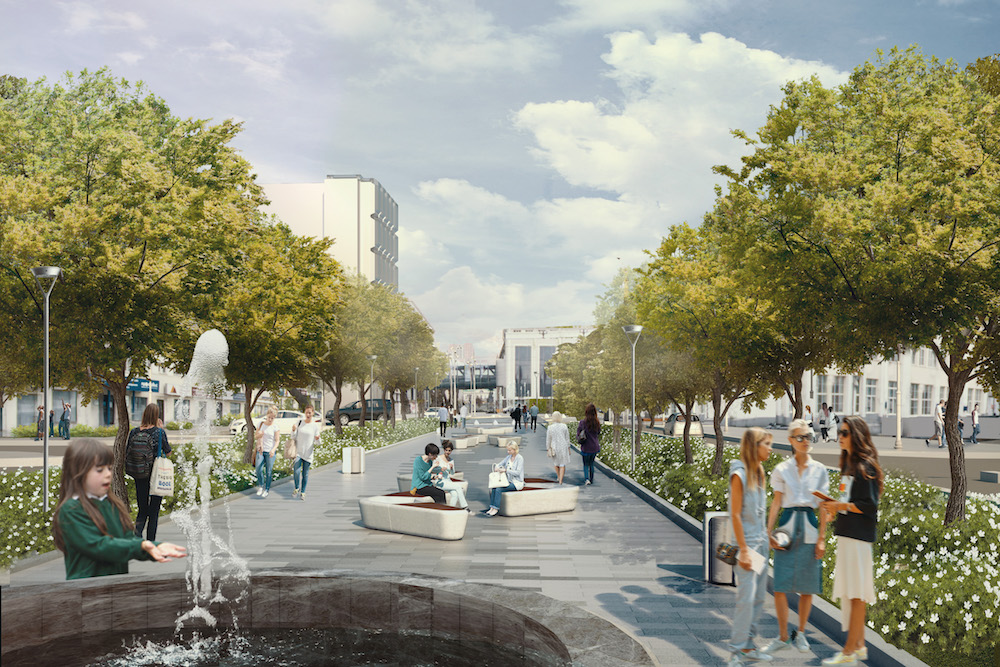 Грядущие перемены: проект благоустройства площади и переулков в Екатеринбурге — PR-FLAT.RU