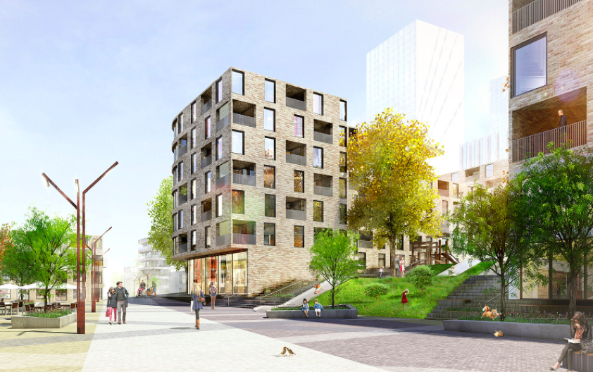 Новый район с парком от Атомстройкомплекса и KCAP Architects&Planners : ЖК Балтийский 