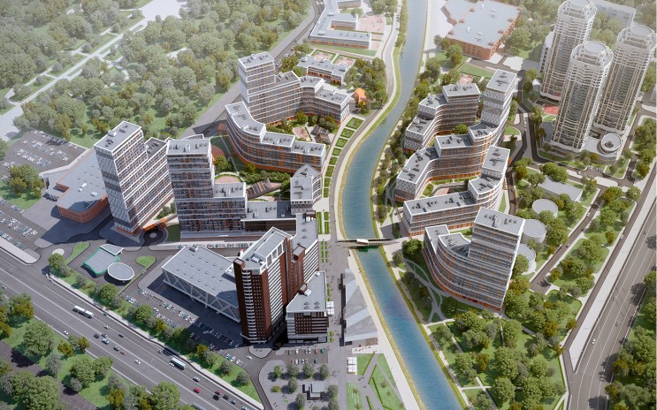 ЖК Клевер Парк, Twelve Architects and Masterplanners ЖК Клевер Парк, Twelve Architects and Masterplanners