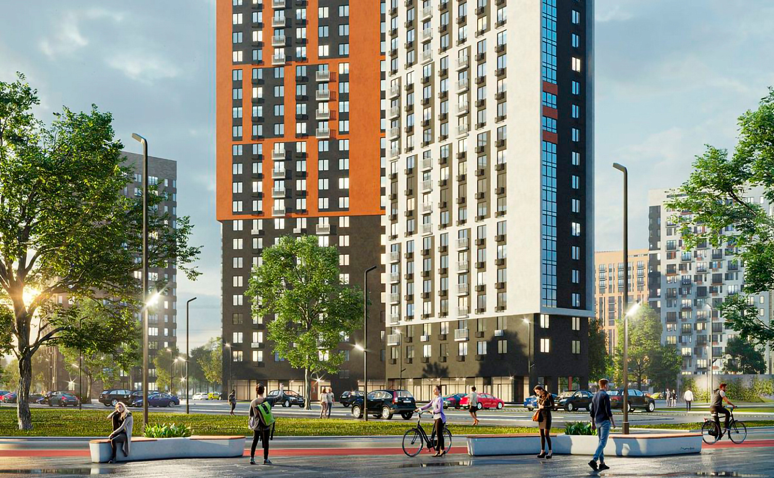 ЖК Зеленый остров в Екатеринбурге от официального застройщика  