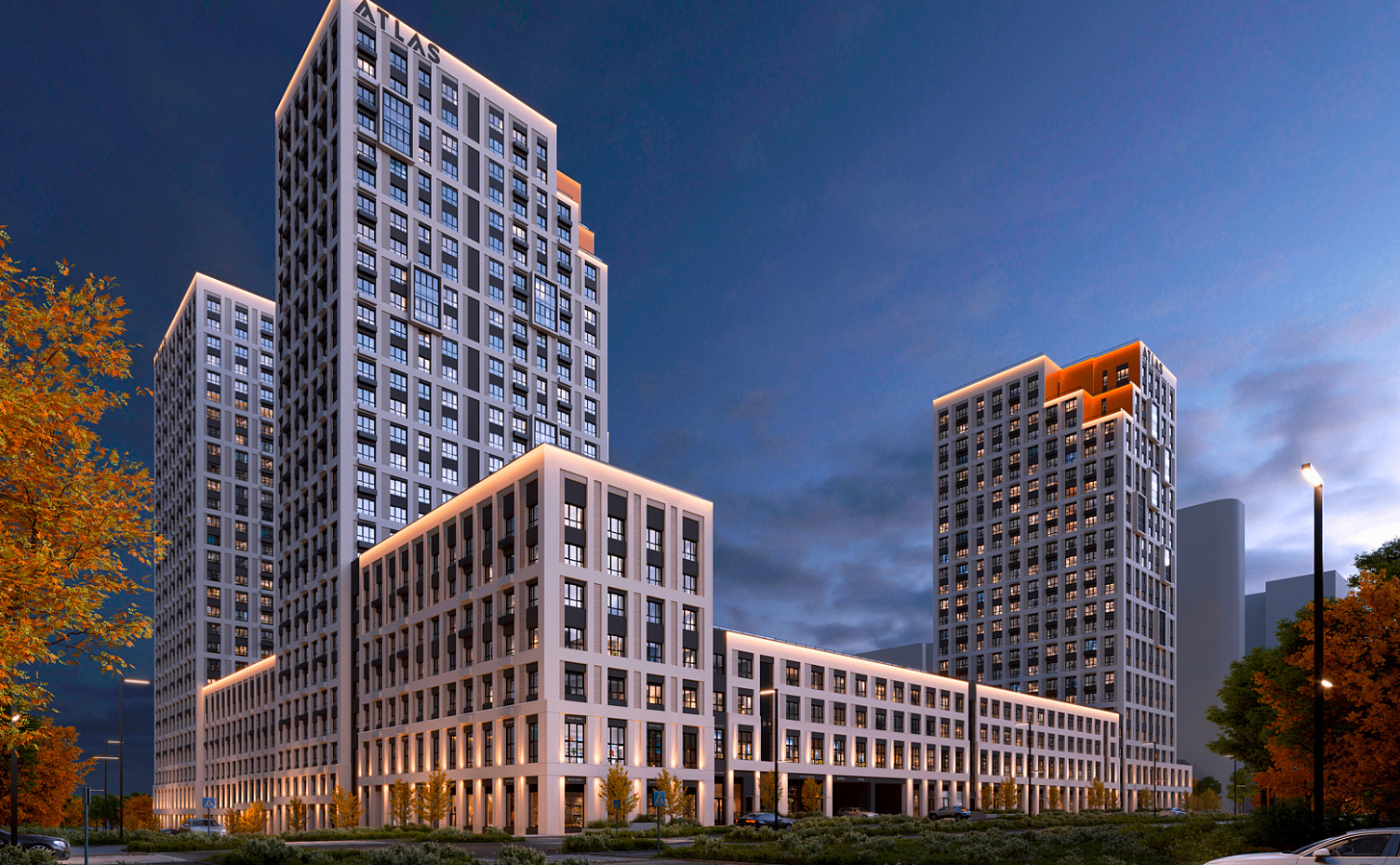 ЖК Атлас Лайн в Екатеринбурге от официального застройщика Atlas Development
