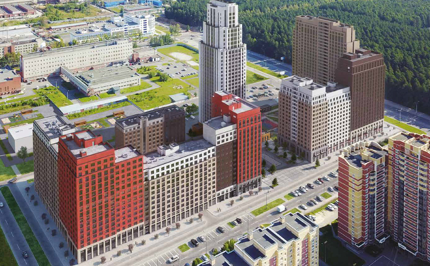 ЖК Ньютон парк в Екатеринбурге от официального застройщика 
