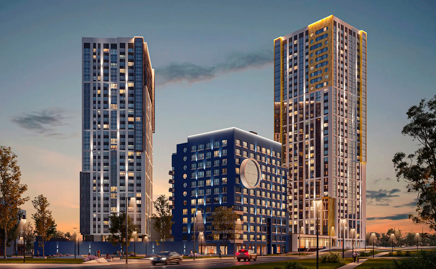 ЖК Repin Towers. ГК Атомстройкомплекс в Екатеринбурге от официального застройщика 